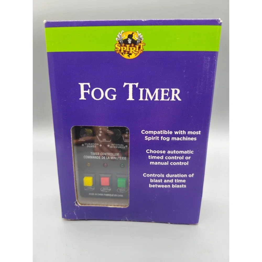 Spirit Halloween Fog Machine Timer Controller NEW